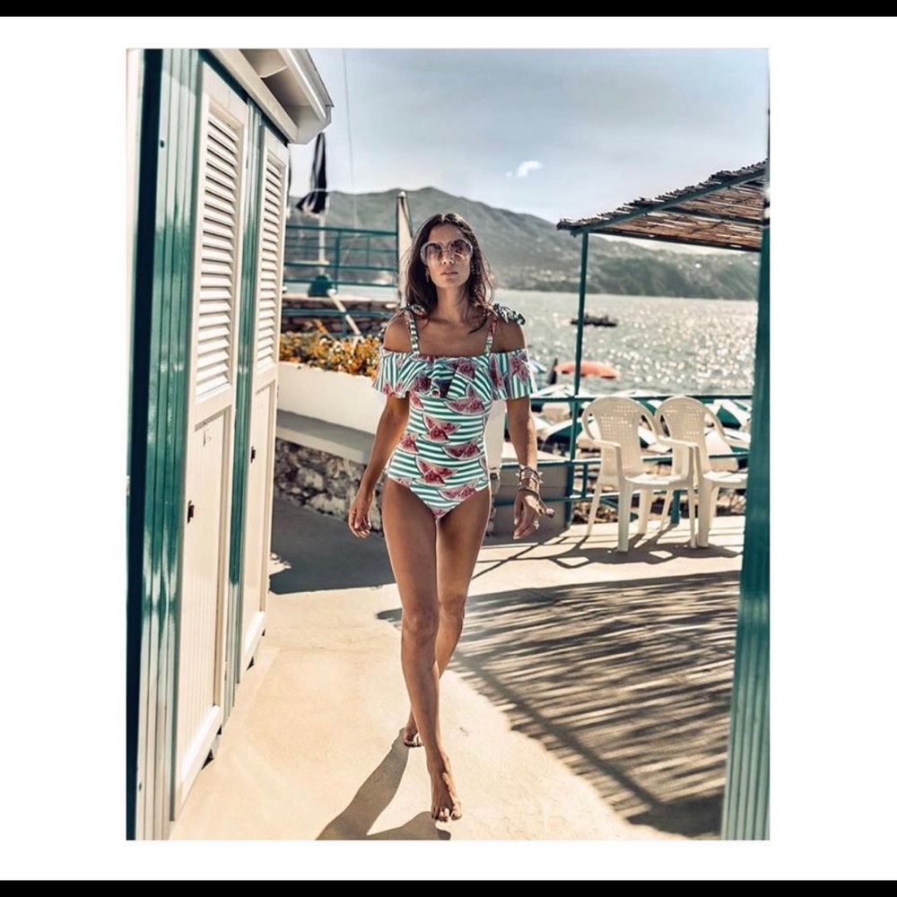 Verde limón swimwear one piece
